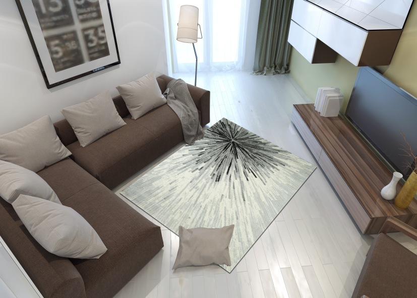 Thảm sợi ngắn M0013 trang trí nội thất phòng khách cao cấp