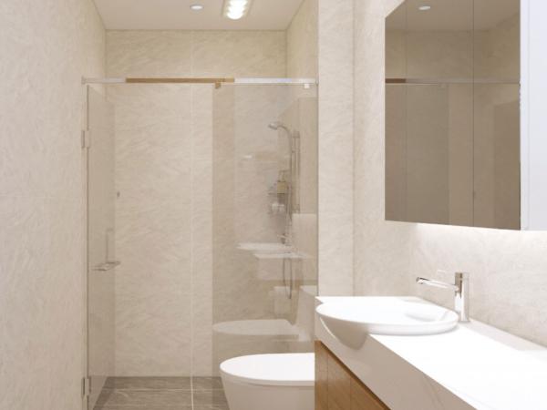 Thiết kế nội thất phòng vệ sinh cô phương biệt thự Splendora An Khánh Hà Nội 1