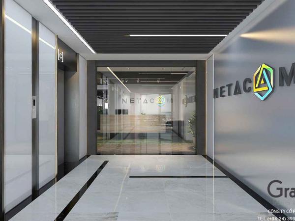 Thiết kế nội thất văn phòng Netacom Điện Biên Phủ