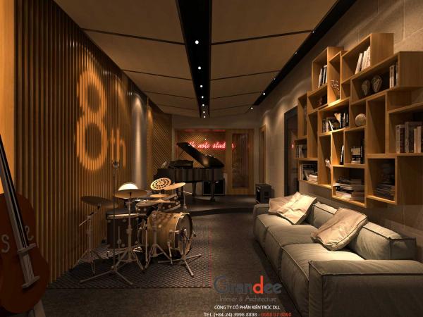 Thiết kế nội thất 8th Note Studio