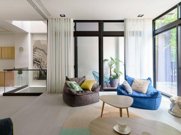 Căn hộ 100m2 mang đầy đủ màu sắc của 4 mùa